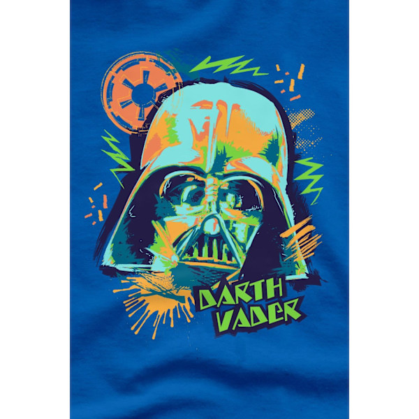 Star Wars Herr 90-tals Darth Vader T-Shirt M Kungsblå Royal Blue M