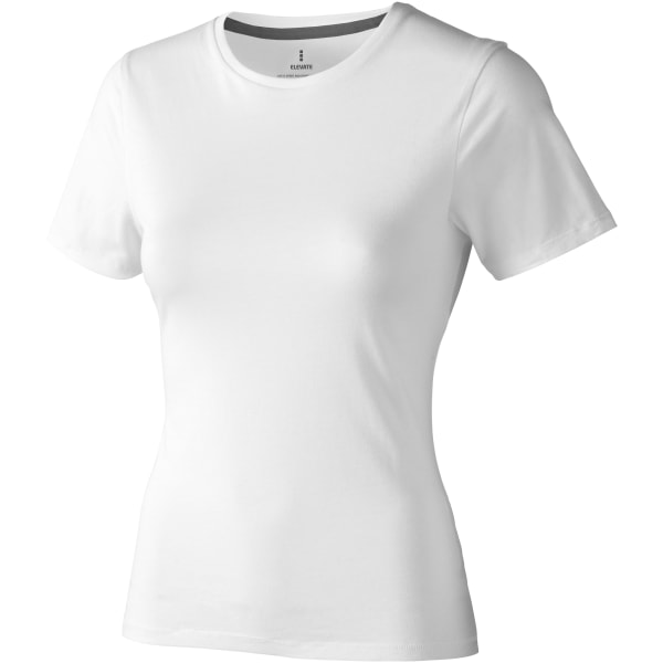 Elevate Dam/Dam Nanaimo kortärmad T-shirt L Vit White L