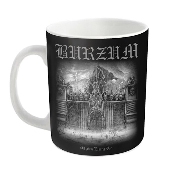 Burzum Det Som Engang Var Mugg En Storlek Vit White One Size