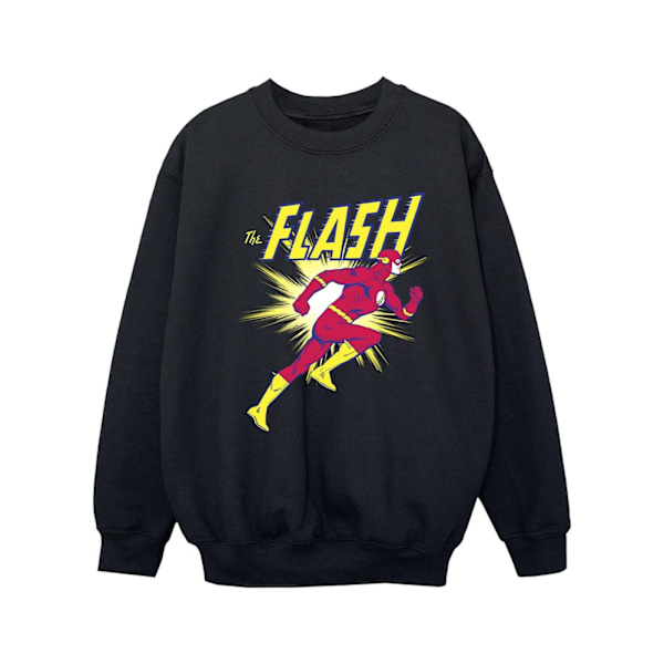 DC Comics Girls The Flash Löpartröja 12-13 år Svart Black 12-13 Years