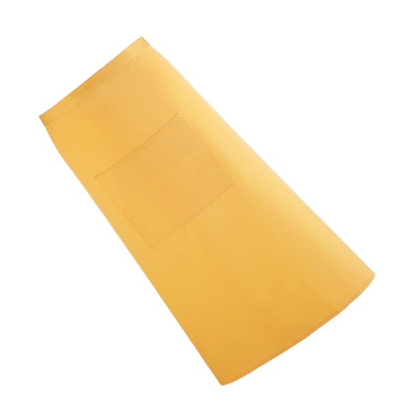Premier Unisex Färger Bar Apron / Arbetskläder (Lång Continental S Sunflower One Size