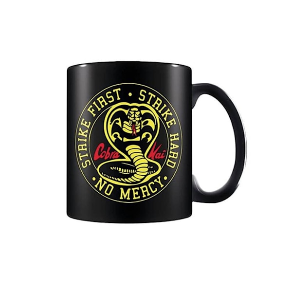 Cobra Kai Emblem Mug En Storlek Svart Black One Size
