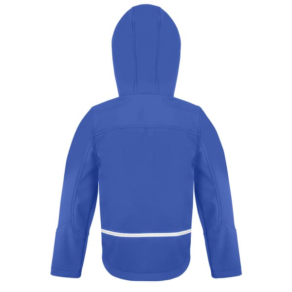 Result Core Barn/Kids TX Performance Hooded Soft Shell Jacka Royal Blue/Navy 7-8 Years