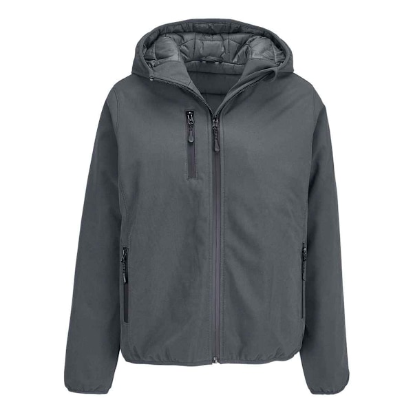SOLS Dam/Kvinnor Falcon Vadderad Soft Shell Jacka XL Charcoal Charcoal XL