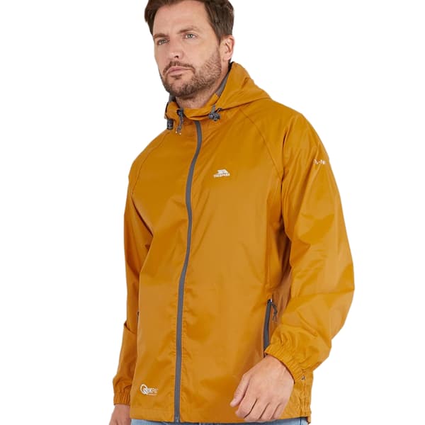 Trespass Unisex Vuxen Qikpac Vattentät Jacka S Ingefära Ginger S