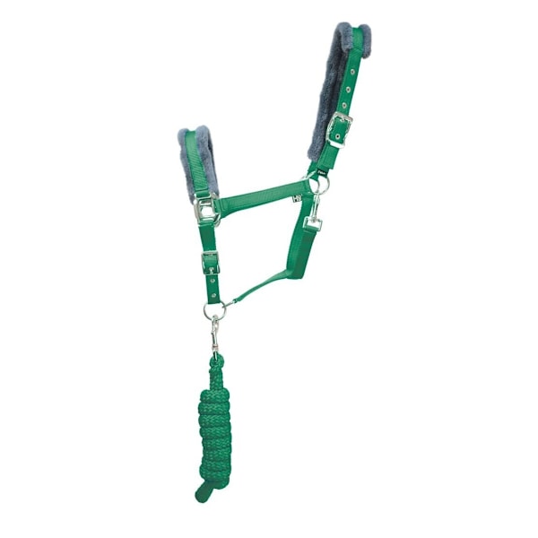 Hy Sport Active Hästgrimma och Ledrep Cob Smaragdgrön Emerald Green Cob