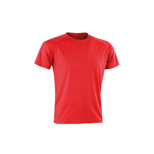 Spiro Adults Unisex Impact Aircool Tee XL Röd Red XL