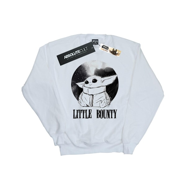 Star Wars The Mandalorian Little Bounty Sweatshirt för män 4XL Vit White 4XL