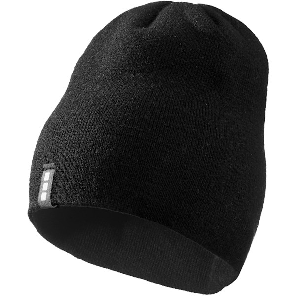 Elevate Level Beanie 22,5 x 56 cm Solid Black Solid Black 22.5 x 56 cm