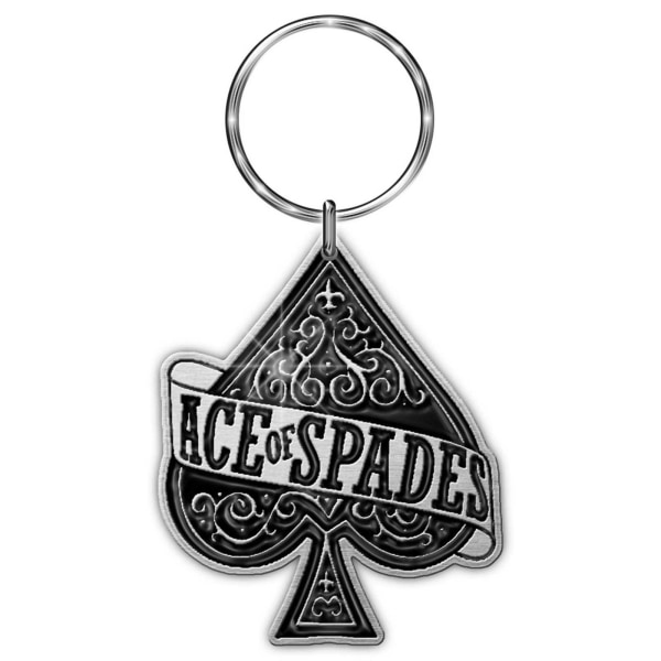 Motorhead Ace Of Spades Nyckelring One Size Svart/Silver Black/Silver One Size
