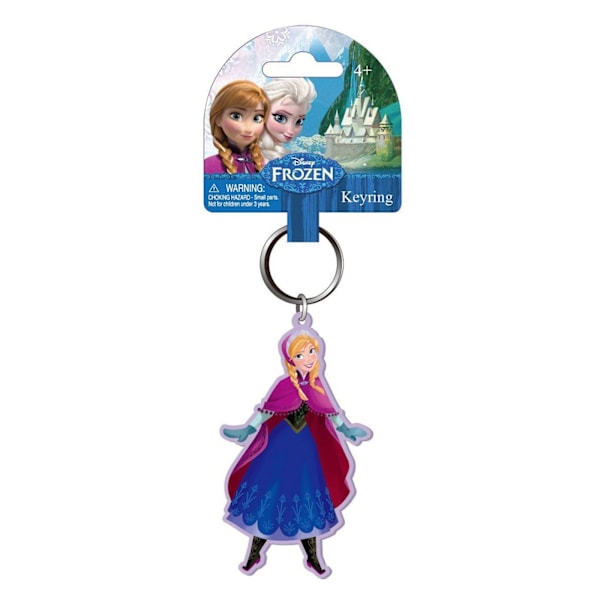 Disney Officiell Frozen Anna Mjuk Nyckelring En Storlek Flerfärgad Multicoloured One Size