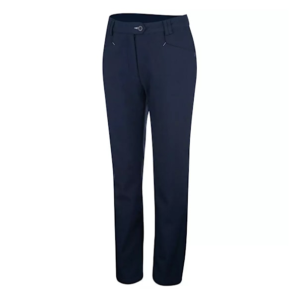 Island Green Dam/Dam Bondade Allväders Golfbyxor 14 Navy 14 UK R
