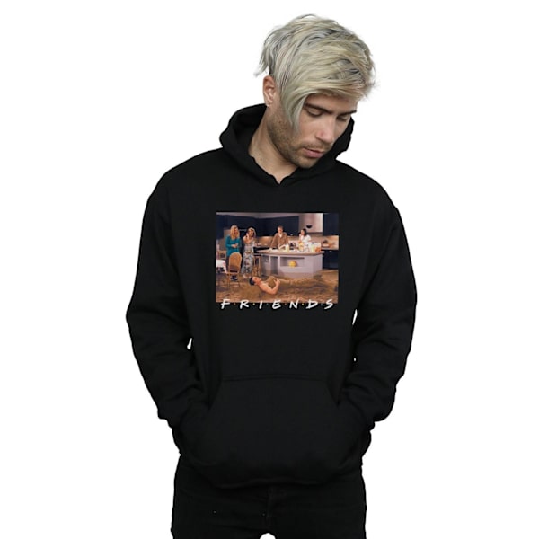 Friends Mens Joey Mermaid Hoodie 5XL Svart Black 5XL