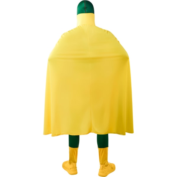 WandaVision Mens Deluxe Halloween Costume XS Grön/Gul Green/Yellow XS