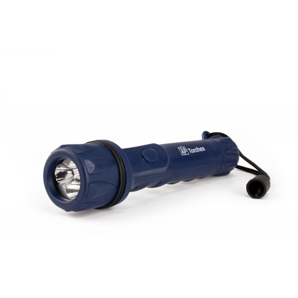 Aktiv gummifackla med 16 timmars batteritid 21 x 15,2 x 2,8 cm Navy 21 x 15.2 x 2.8cm