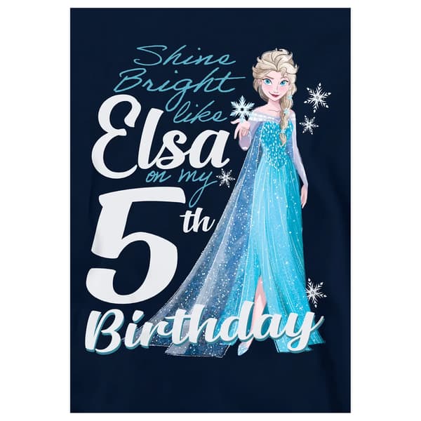 Frost Barn/Barn Ljus Som Elsa 5-årsdag Tröja med huva Navy 12-13 Years