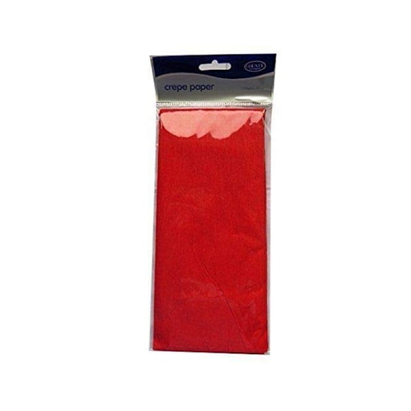 County Premium Kreppapper One Size Röd Red One Size