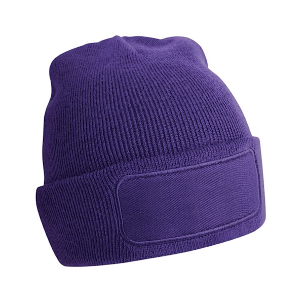 Beechfield Unisex Vuxen Patch Mössa One Size Lila Purple One Size