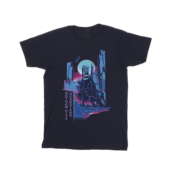 DC Comics Boys Batman Gotham Guardians T-shirt 7-8 år Marinblå B Navy Blue 7-8 Years