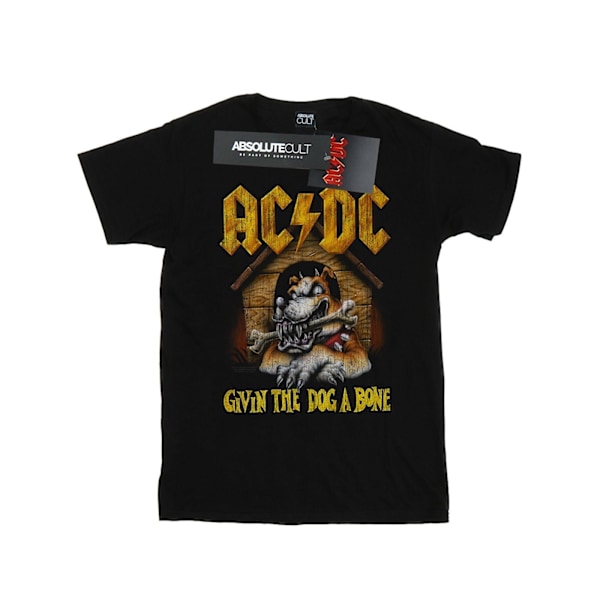 AC/DC Boys Give The Dog A Bone T-shirt 7-8 år Svart Black 7-8 Years