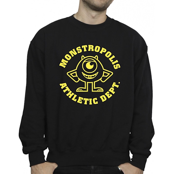Disney Herr Monsters University Monstropolis Sweatshirt M Svart Black M