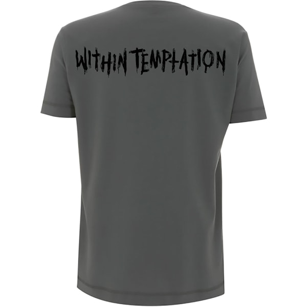 Within Temptation Unisex Vuxen The Purge T-Shirt XXL Kolgrå G Charcoal Grey XXL