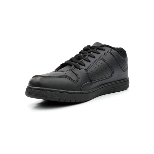 Dek Mens Euston Lace Trainers 12 UK Svart Black 12 UK