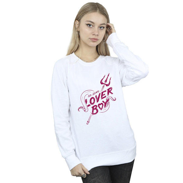 Disney Dam/Damer Skurkar Ursula Lover Boy Sweatshirt XXL W White XXL
