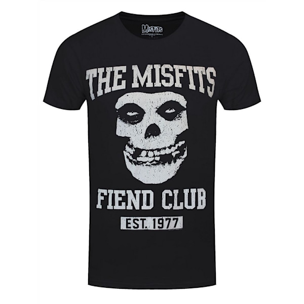 Misfits Unisex Adult Fiend Club Bomull T-shirt S Svart Black S