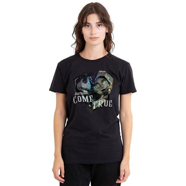 The Nightmare Before Christmas Unisex Vuxen Nightmares Come Tru Black XXL