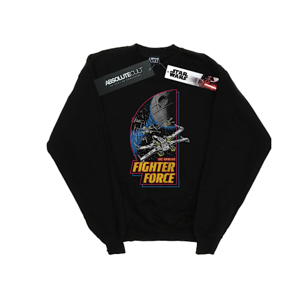 Star Wars Boys Fighter Force Sweatshirt 5-6 år Svart Black 5-6 Years