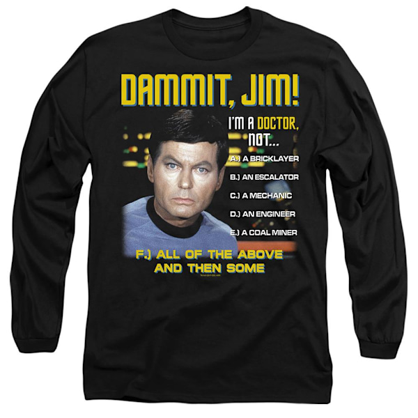 Star Trek Unisex Vuxen All of the Above T-Shirt L Svart Black L