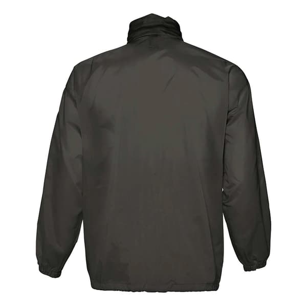 SOLS Unisex Surf Windbreaker Lättviktsjacka S Svart Black S