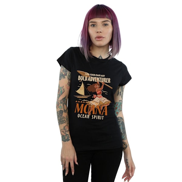 Disney Dam/Dam Moana Hitta Din Egen Väg Bomull T-shirt M B Black M