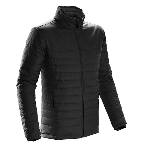 Stormtech Herr Nautilus Quiltad Jacka med Huva 4XL Svart Black 4XL