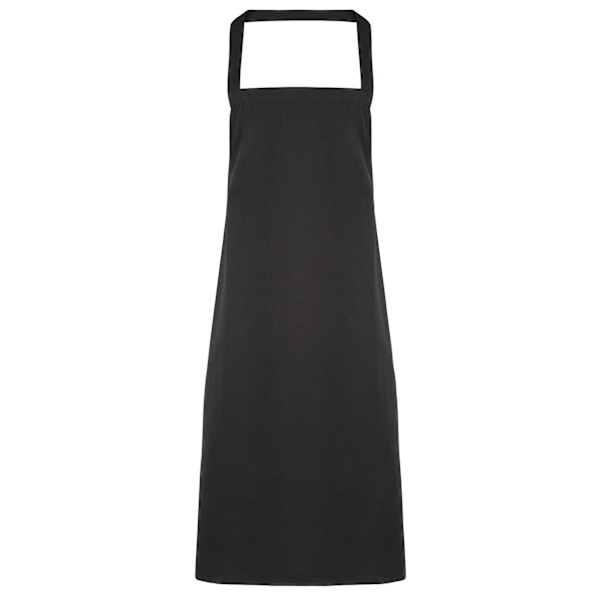 Premier Dam/Kvinnors Slim Förkläde (ingen ficka) / Arbetskläder En Storlek Black One Size