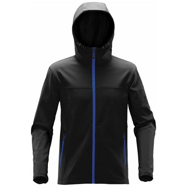 Stormtech Herr Orbiter Soft Shell Jacka S Svart/Azurblå Black/Azure Blue S