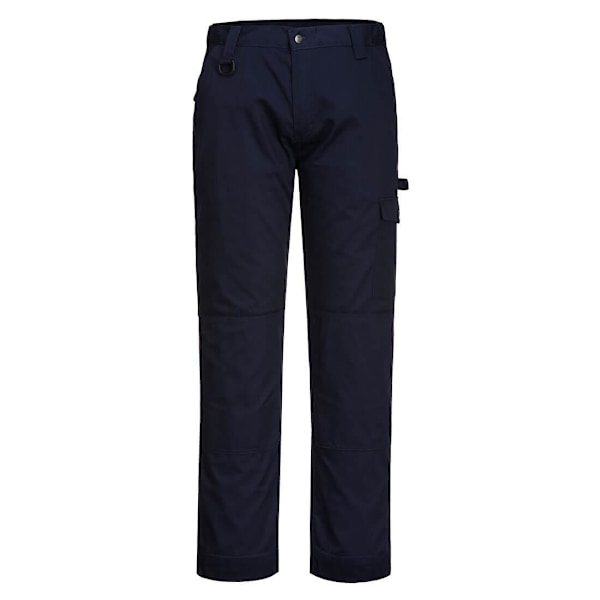 Portwest Super Arbetsbyxor för Män 44R Marinblå Navy 44R