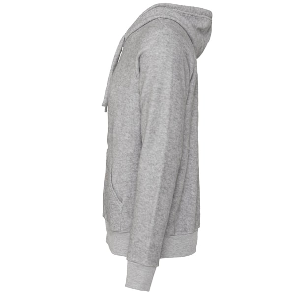 Bella + Canvas Unisex Adult Sueded Full Zip Hoodie XS Athletic Athletic Heather Grey XS