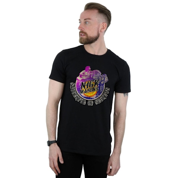 Nick Mason Herr Tour Foto T-shirt 3XL Svart Black 3XL