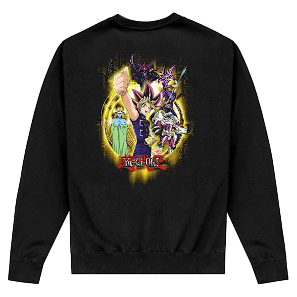 Yu-Gi-Oh! Unisex Adult Icons Sweatshirt M Svart Black M