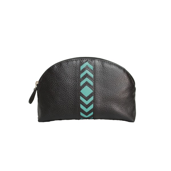 Eastern Counties Läder Dam/Dam Becky Chevron Detail Mak Turquoise One size