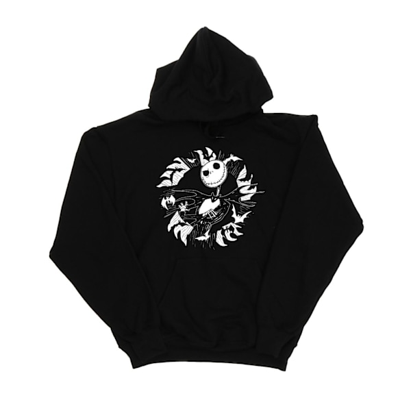 Disney Herr Nightmare Before Christmas Jack Bat Circle Hoodie M Black M