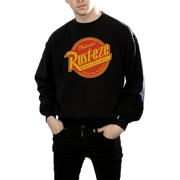 Cars Herr Rust-Eze Logotyp Sweatshirt S Svart Black S