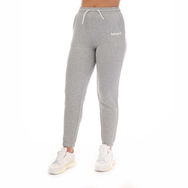 Timberland Dam/Dam Northwood Joggingbyxor med borstad baksida Grey Heather 16 UK