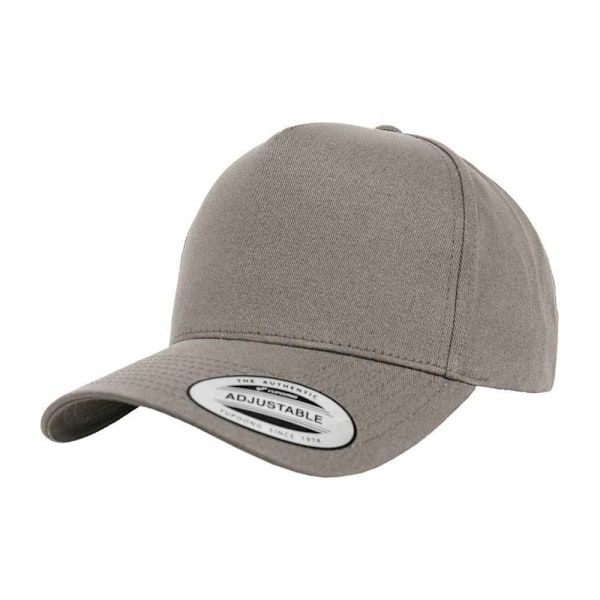 Flexfit 5 Panel Snapback Classic Baseball Cap One Size Grå Grey One Size