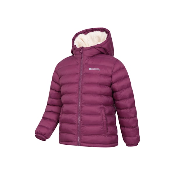 Mountain Warehouse Barn/Kids Seasons Pälsfodrad Vadderad Jacka Pink 3-4 Years