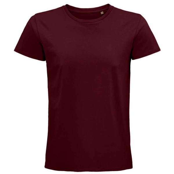 SOLS Unisex Adult Pioneer Organic T-Shirt XL Burgundy Burgundy XL