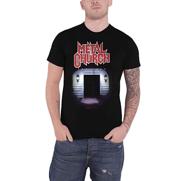 Metal Church Unisex Adult The Dark T-Shirt L Svart Black L