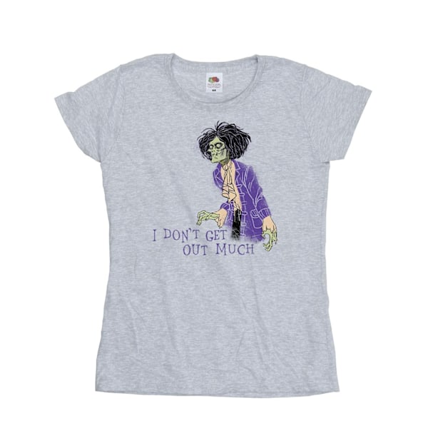 Disney Dam/Kvinnor Hocus Pocus Don´t Get Out Much Bomull T-Sh Sports Grey XL